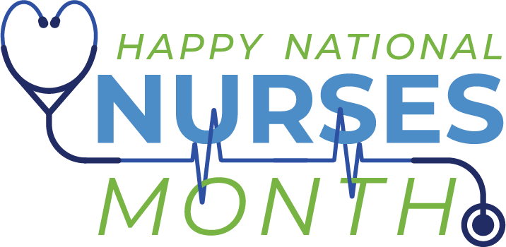 Happy Nurse's Month Logo